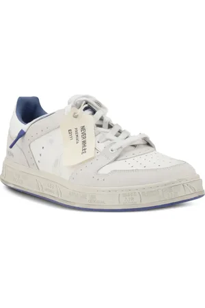 Premiata Baskets en cuir à logo embossé