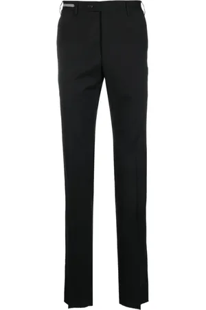 corneliani Pantalon en laine vierge à coupe slim