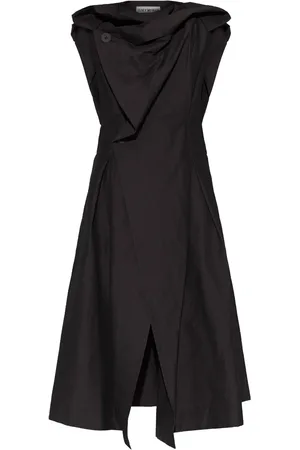 Issey Miyake Robe longue à design drapé