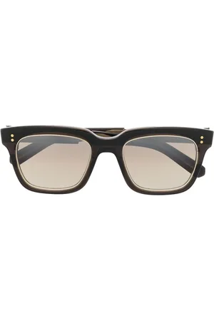 GARRETT LEIGHT Lunettes de soleil à monture rectangulaire