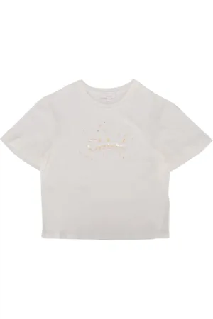 Chloé T-shirt à logo imprimé