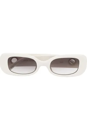 Linda Farrow Lunettes de soleil à monture ovale