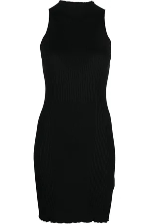 AERON Robe courte Zero à design nervuré