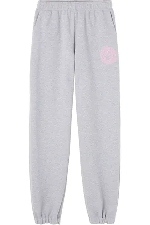 VERSACE Pantalon de jogging en coton à logo imprimé