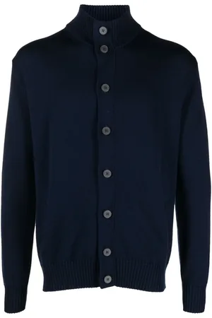 BALLANTYNE Cardigan en laine à col montant