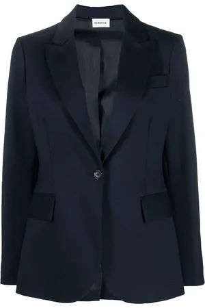 P.A.R.O.S.H. Veste boutonnée à revers pointus