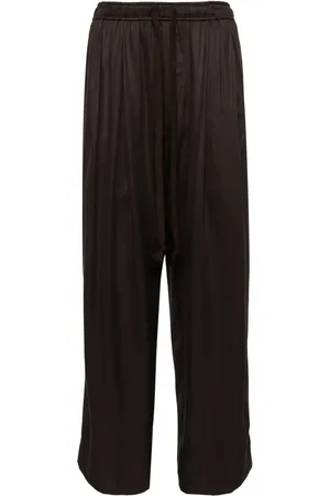 ZIGGY CHEN Pantalon ample à lien de resserrage