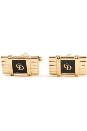 Dior Boutons de manchette à logo CD (années 1990)