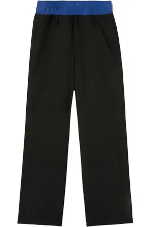AMBUSH Pantalon droit à détails contrastants