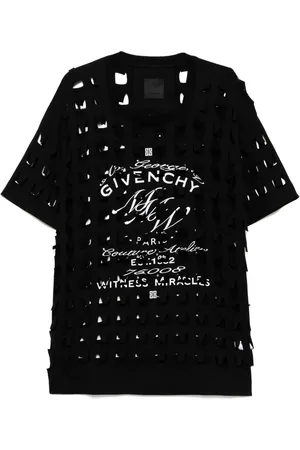Givenchy T-shirt à découpes