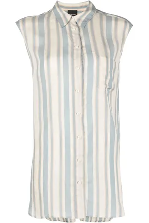 Aspesi Blouse sans manches à rayures