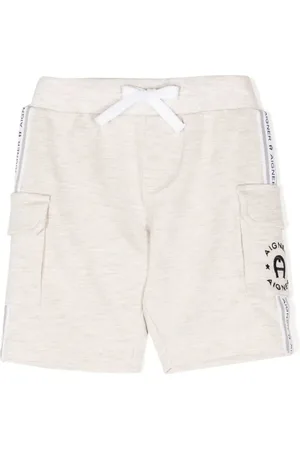 Aigner Short à logo brodé