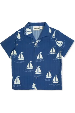 Mini Rodini Chemise Sailing Boats