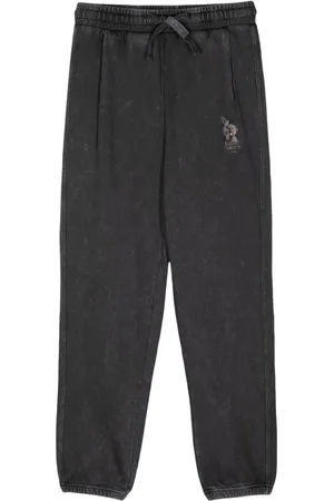 Musium Div. Pantalon à logo imprimé