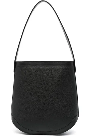 SAVETTE Sac porté épaule en cuir à logo embossé