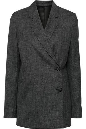 Totême Mélange double-breasted blazer