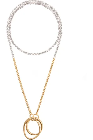 CHARLOTTE CHESNAIS Ring pendant necklace