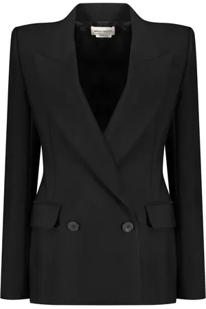 Alexander McQueen Blazer à boutonnière croisée