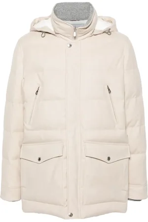 Brunello Cucinelli Doudoune en laine