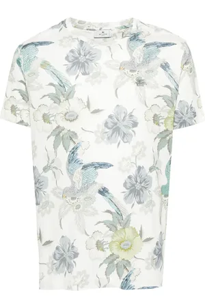 Etro T-shirt à logo brodé