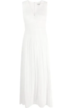 Diane von Furstenberg Robe longue sans manches à col v