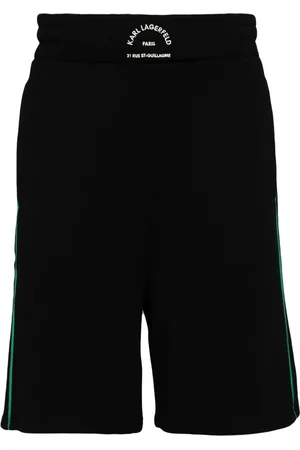 Karl Lagerfeld Short de boxe à logo brodé