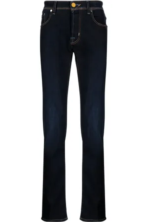 Jacob Cohen Jean skinny à coutures contrastantes