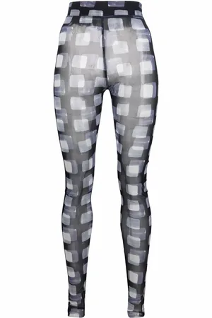 HENRIK VIBSKOV Legging imprimé Cube en mesh
