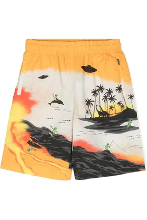 Molo Short Adi à imprimé graphique