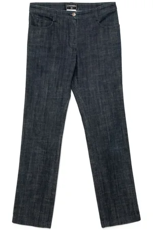 CHANEL Jean à patch logo (2005)