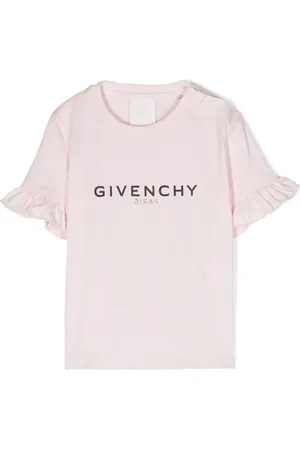 Givenchy T-shirt volanté à logo imprimé