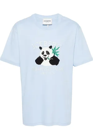 Iceberg T-shirt en coton à logo brodé