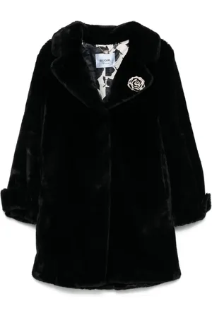 Blugirl Manteau en fourrure artificielle