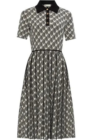Tory Burch Robe mi-longue à motif abstrait