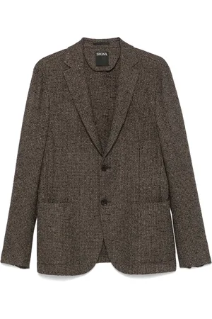 Ermenegildo Zegna Blazer à design tressé