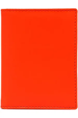 Comme des Garçons Porte-cartes Super Fluo en cuir