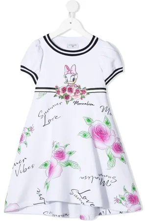 MONNALISA Robe mi-longue à imprimé Daisy Duck