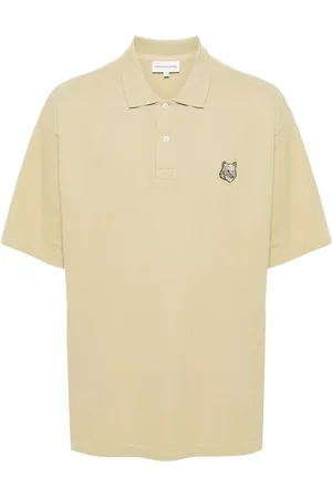 Maison Kitsuné Polo Bold Fox Head en coton