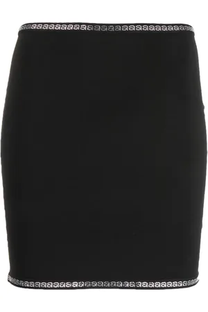 Alexander Wang Jupe à ornements en cristal
