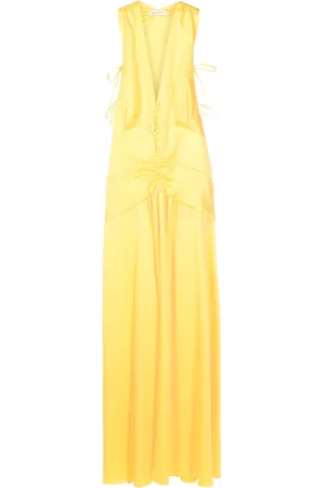 Lethicia Bronstein Robe longue Teres à col v