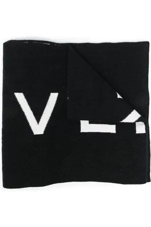 Givenchy écharpe à logo intarsia
