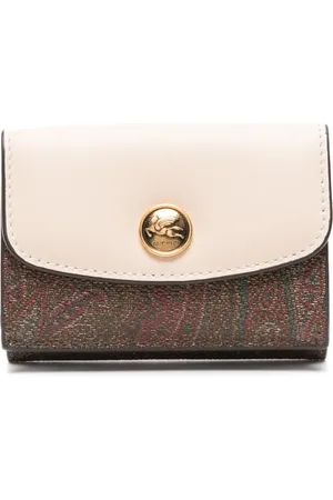 Etro Portefeuille à motif cachemire en jacquard