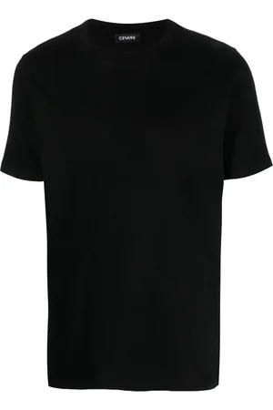 CENERE GB T-shirt en coton à col rond