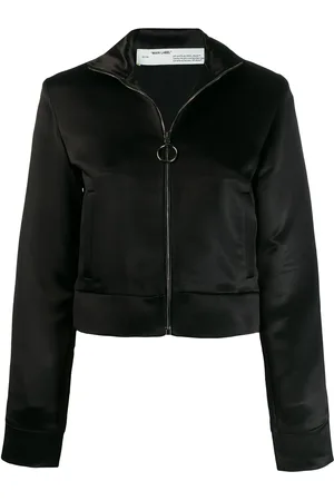 OFF-WHITE Veste zippée à bandes logos