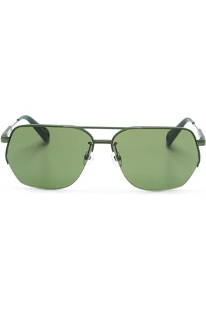 Linda Farrow X Jacquemus lunettes de soleil à monture pilote