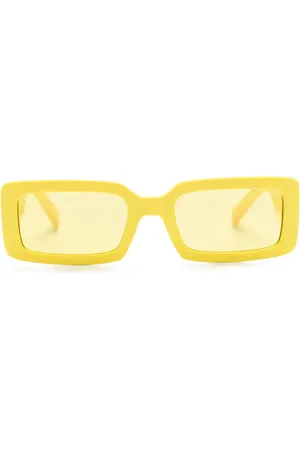 Dolce & Gabbana Lunettes de soleil carrées à logo imprimé