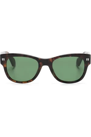 OFF-WHITE Lunettes de soleil à monture ovale