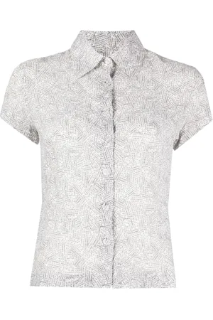 CHANEL Chemise imprimée Rue Cambon (1999)