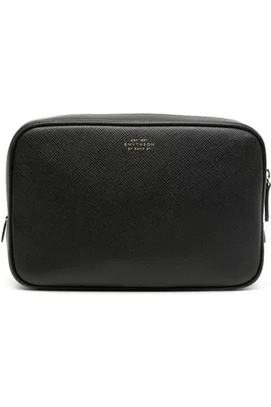 SMYTHSON Trousse de toilette à logo embossé