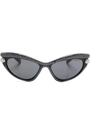 Swarovski Lunettes de soleil à monture papillon
